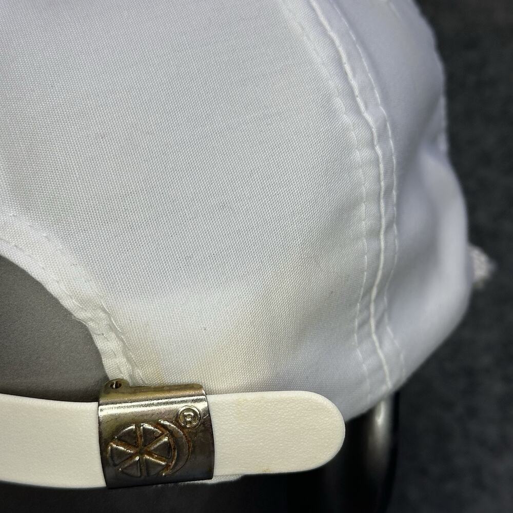 Vintage SafeTLite Trucker Rope Hat Cap White Sportcap (OSFA) Fabric Strapback. - Picture 2 of 9